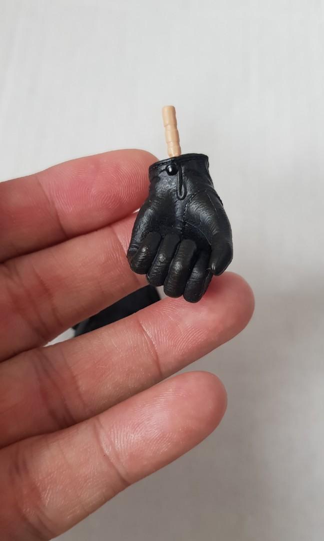 Damtoys 1/6 scale Gangster Kingdom Spades J black Glove with pegs