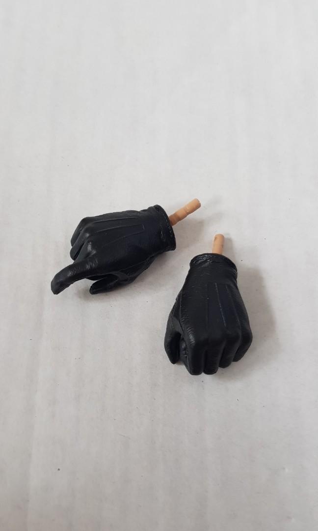 Damtoys 1/6 scale Gangster Kingdom Spades J black Glove with pegs