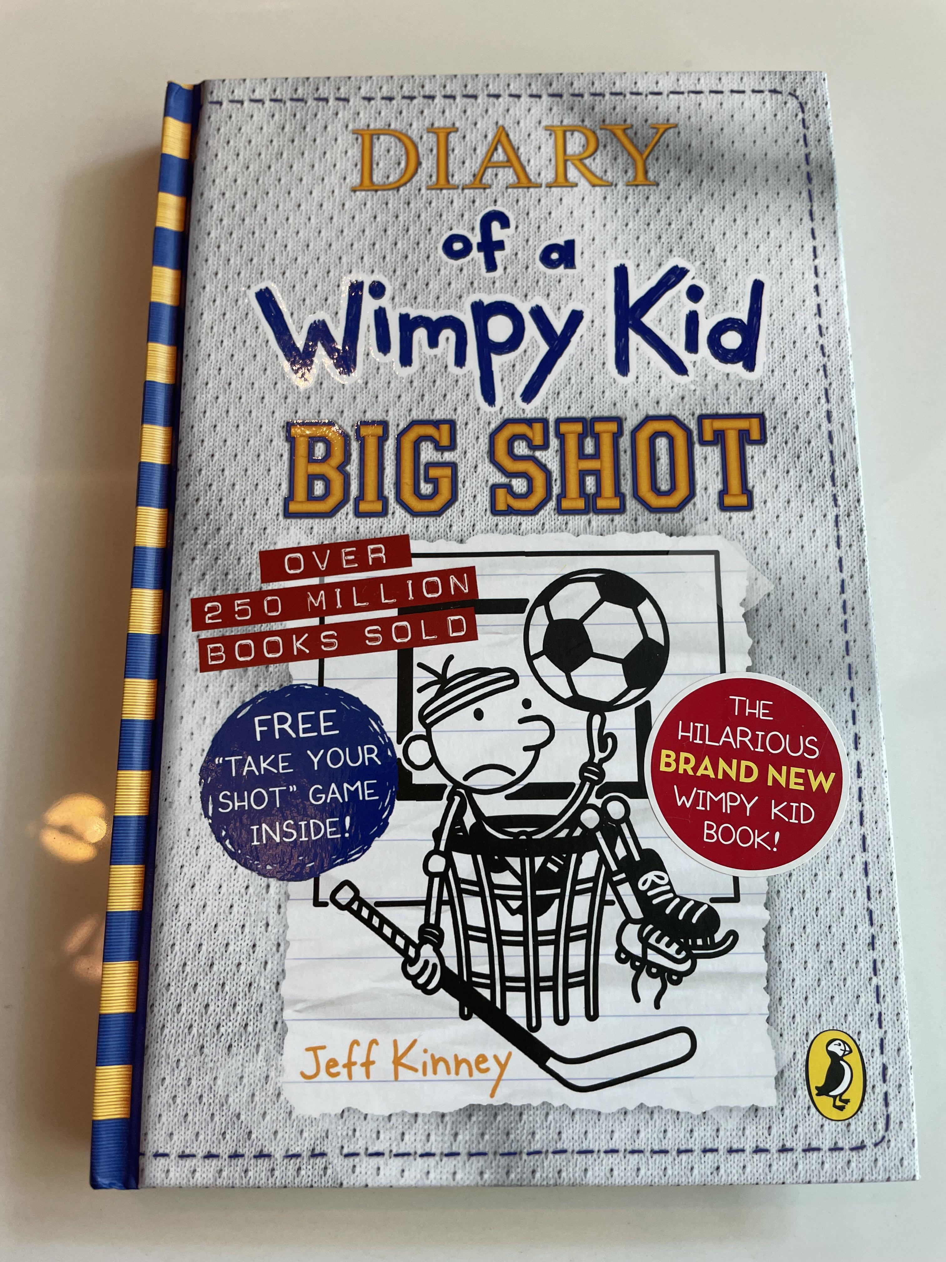 Diary Of A Wimpy Kid Big Shot Read Aloud Diary of a Wimpy Kid Big Shot Hardcover, Hobbies & Toys, Books