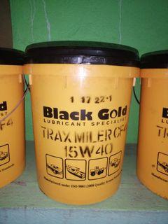 Diesel engine oil SAE 15W40 CF4 (Blackgold lubricants) 18 Litters