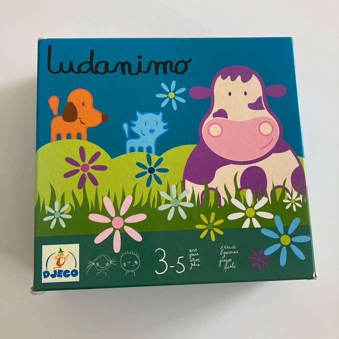 Djeco / Ludanimo 3 in 1 Preschool Games