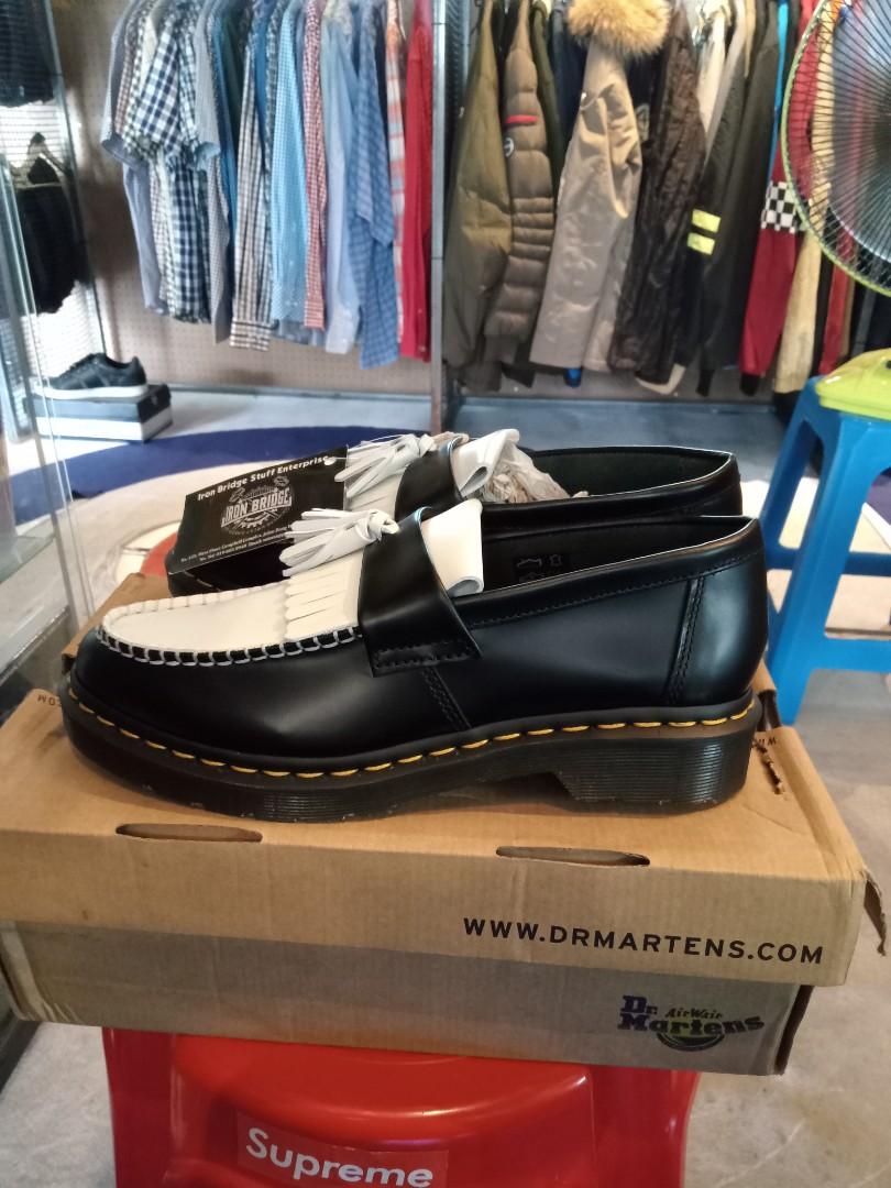 Dr martens adrian black white top