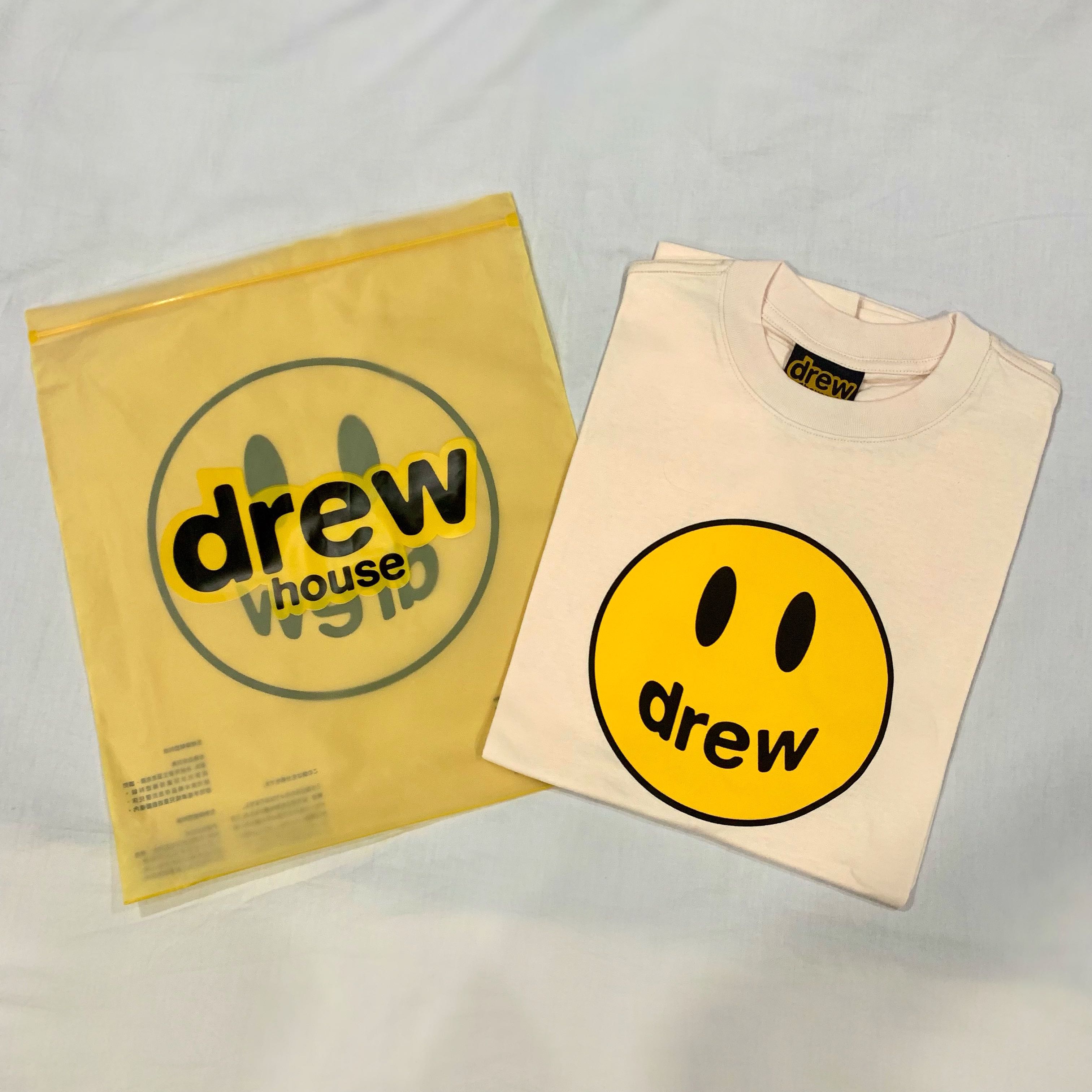Drew House Men's T-Shirt - Cream - L