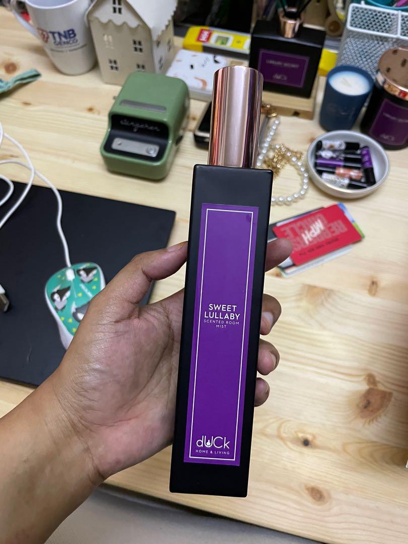 dUcK Scented Room Mist (with box) Sweet Lullaby, Furniture & Home