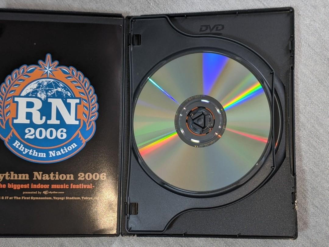 日本版DVD Rhythm Nation 2006 -The Biggest Indoor Music Festival- 2枚組DVD  倖田來未EXILE 東方神起
