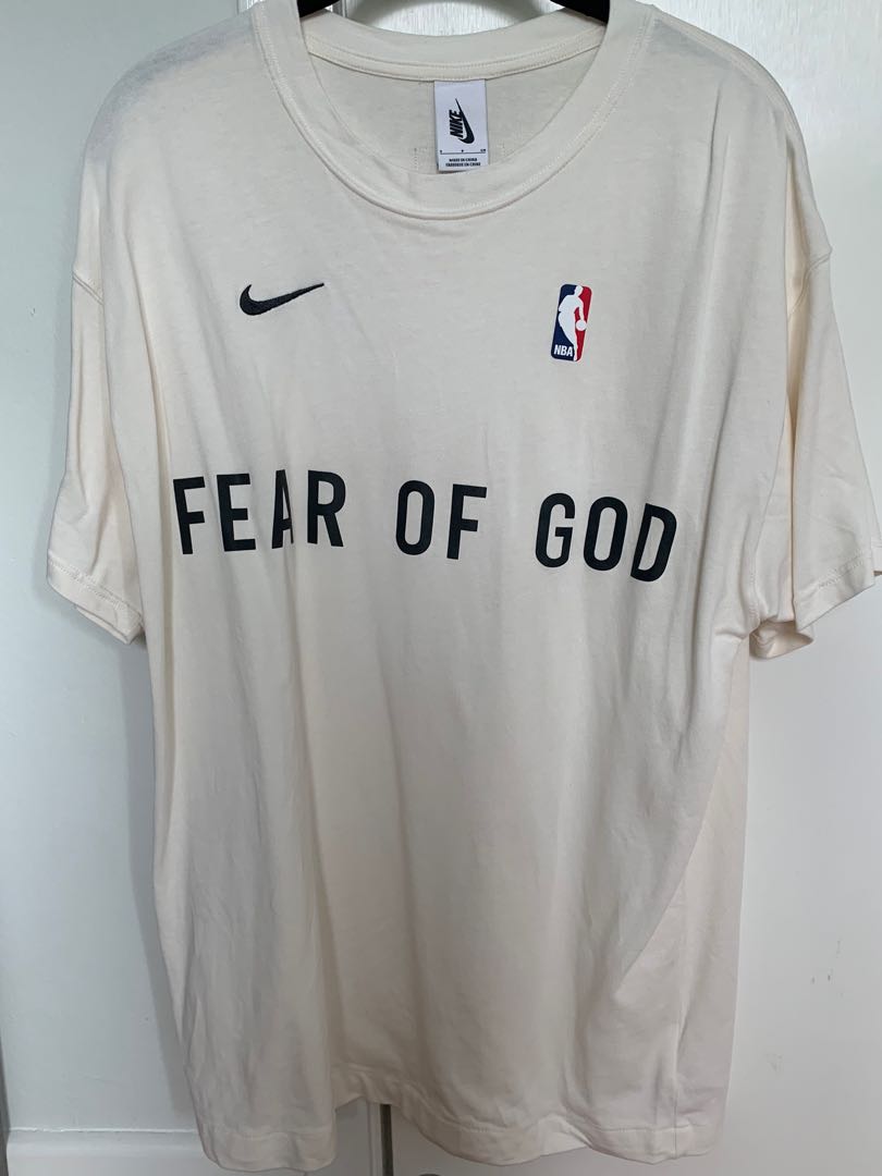 FEAR OF GOD x Nike Warm Up T-Shirt Sail - FW20 - US