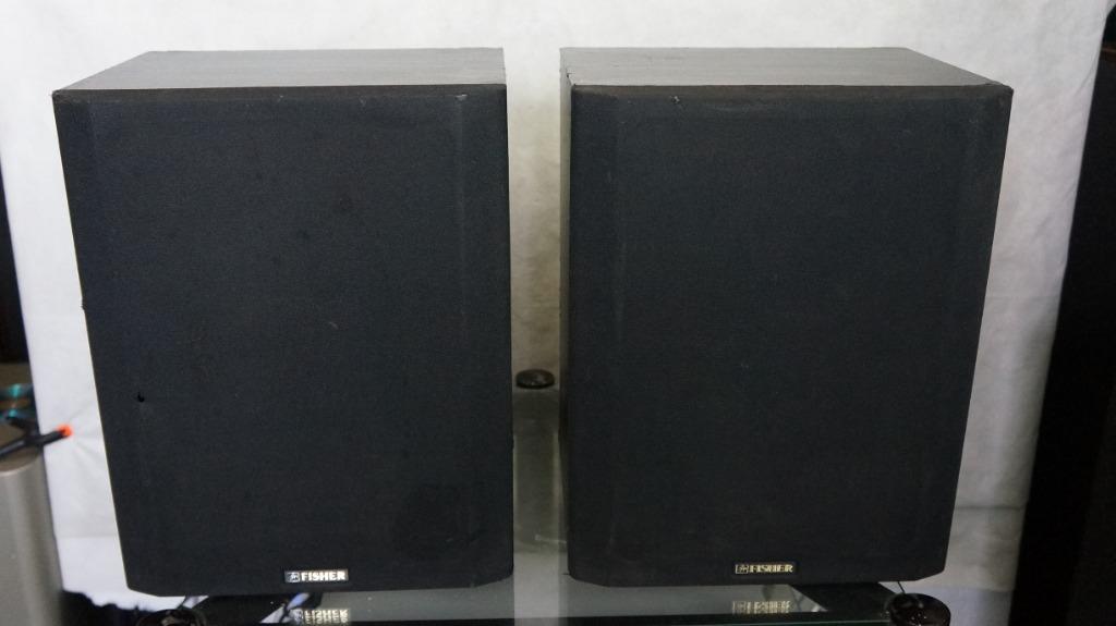 Fisher ST 992W 3 Way Speaker System Audio Soundbars Speakers
