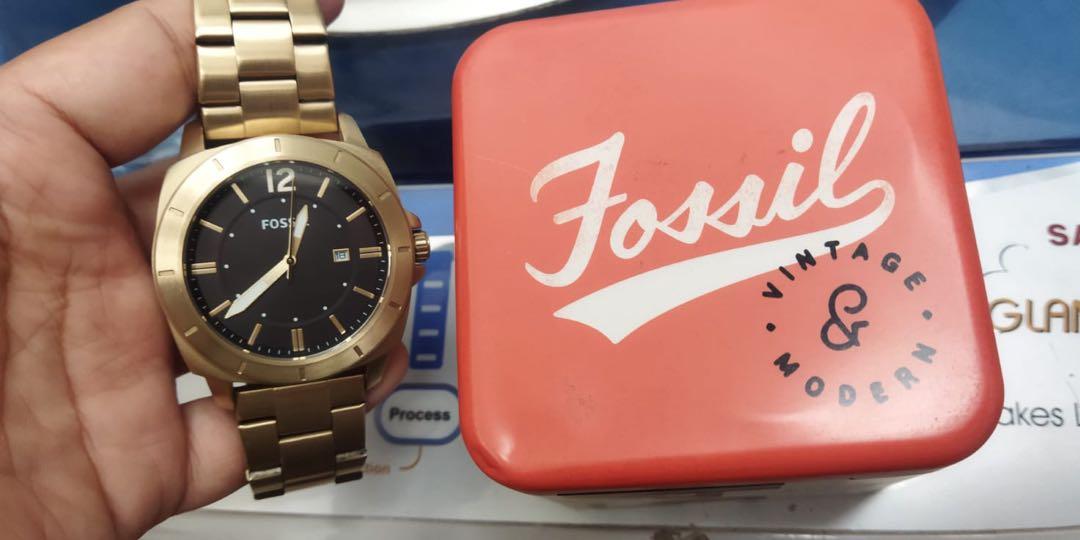 Fossil original, Fesyen Pria, Jam Tangan di Carousell