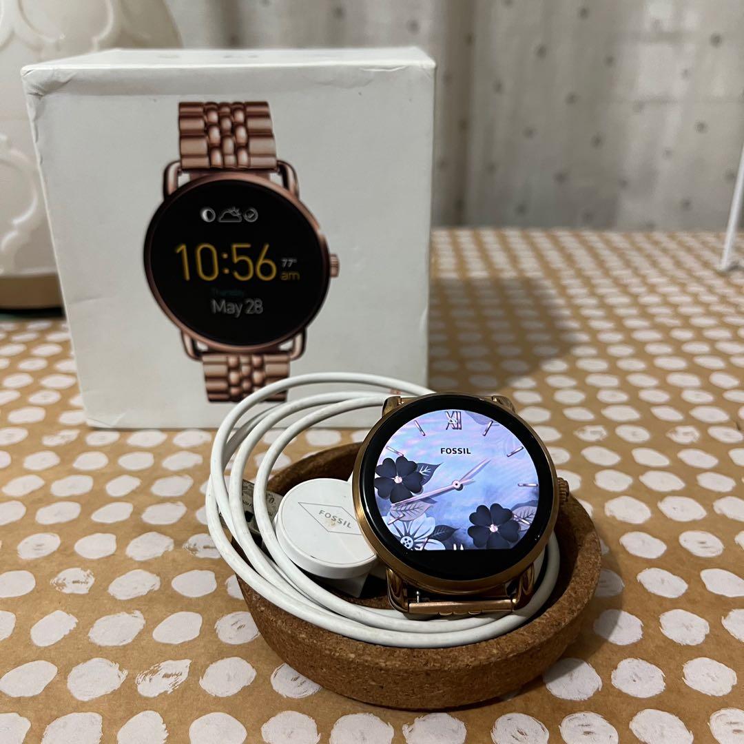 Jam tangan fossil q wander online