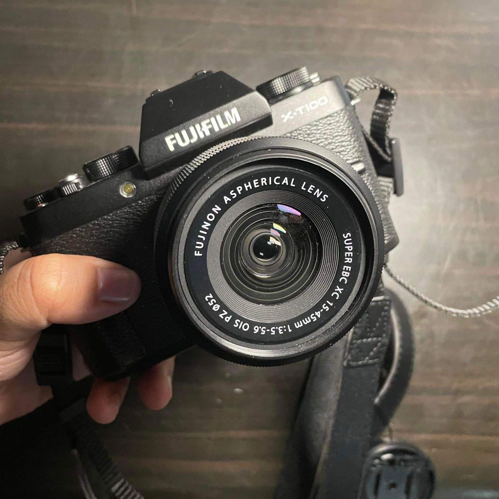 Fujifilm XT100 Mirrorless Camera + Lens, Photography, Cameras on Carousell