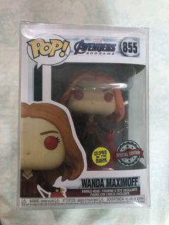 Funko Pop, Marvel Avengers Endgame, Wanda Maximoff.