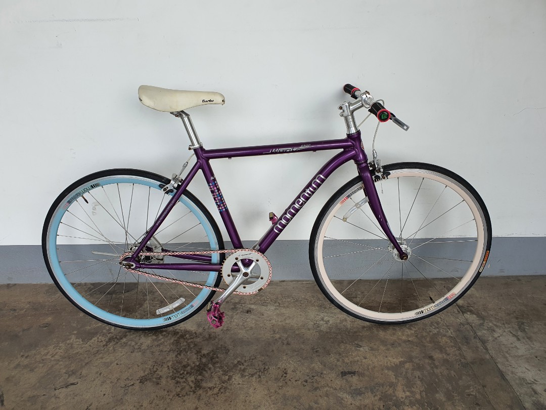 giant fixed gear bicycle