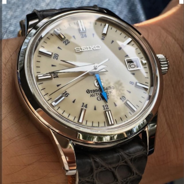 Grand Seiko GS SBGM003 GMT Automatic Watch, Luxury, Watches on Carousell