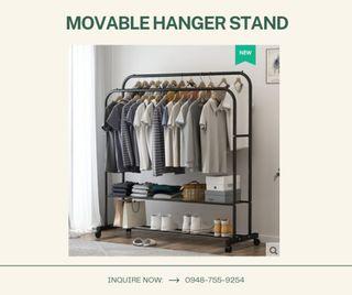 Hanger Stand #9 Clothes Organizer with Drawer (104x50x154cm)