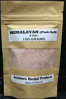Himalayan pink Salt Fine 100g