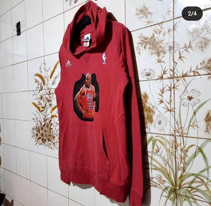 Hoodie Adidas x NBA Jordan logo, Fesyen 