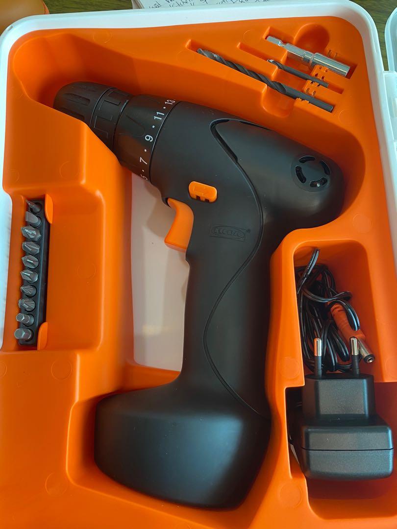 IKEA FIXA DRILL SCREWDRIVER, Furniture & Home Living, Home Improvement