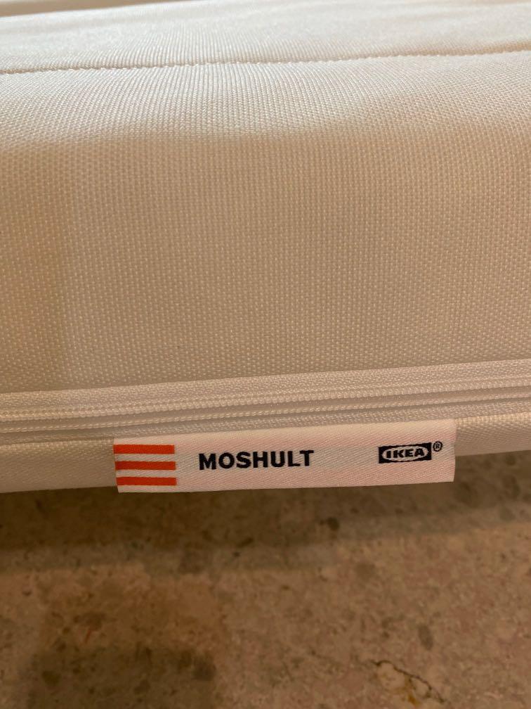 Ikea single mattress (moshult), Furniture & Home Living, Bedding