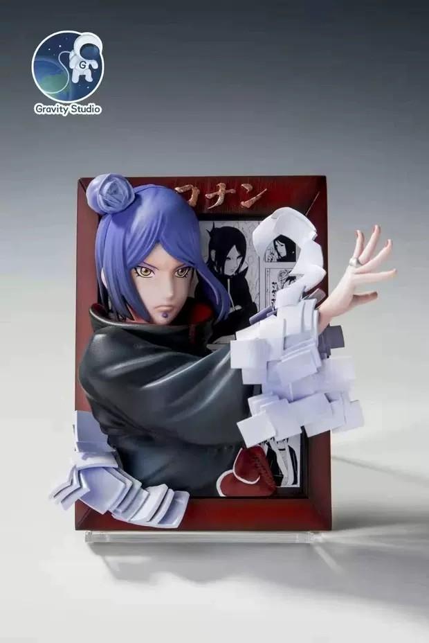 Instock Gravity Studio Naruto Shippuden Akatsuki Konan 现货 引力工作室 小南 大比例 Hobbies Toys Toys Games On Carousell