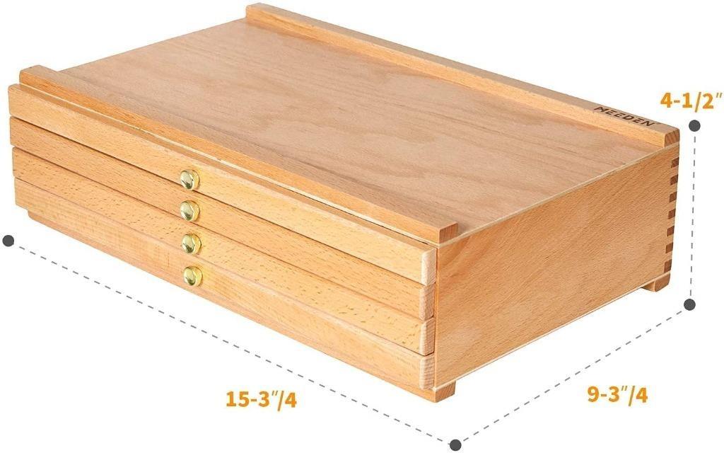 Art Supply Box - 10-Drawer Artist Supply Storage Box Large Capacity 10 Drawer Storage Box 4