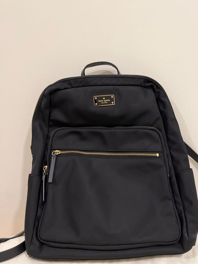 Kate Spade Large Nylon Backpack, Luxury, Bags & Wallets on Carousell