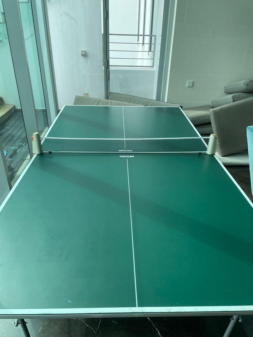 Kettler Table Tennis Table Foldable, Sports Equipment, Sports & Games