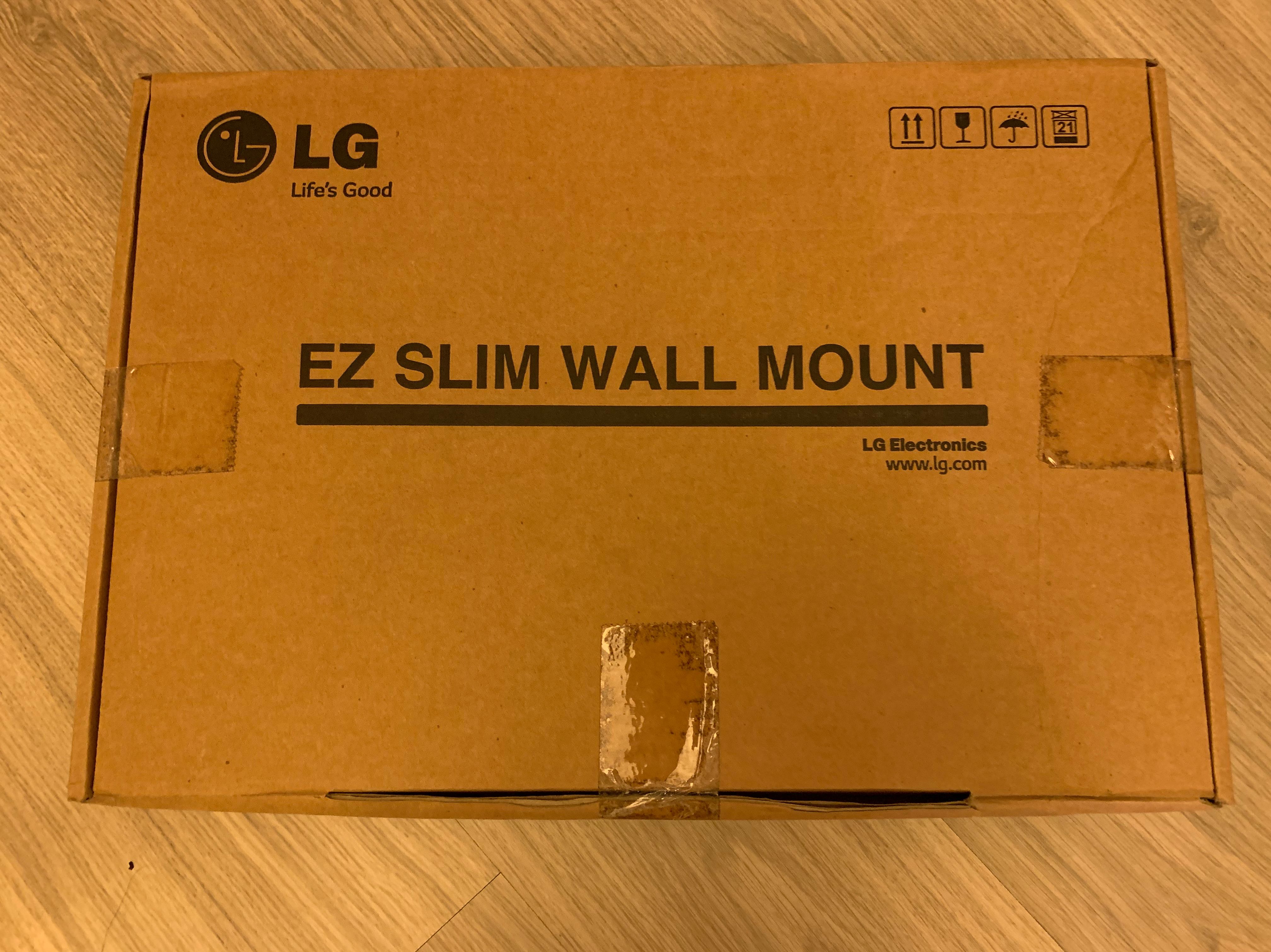 LG TV EZ Slim Wall Mount LSW240B (活動掛牆架), 家庭電器, 電視 & 其他娛樂, 電視 on Carousell