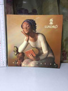 Lladro Gres 1995-1996 book catalog (Spanish)