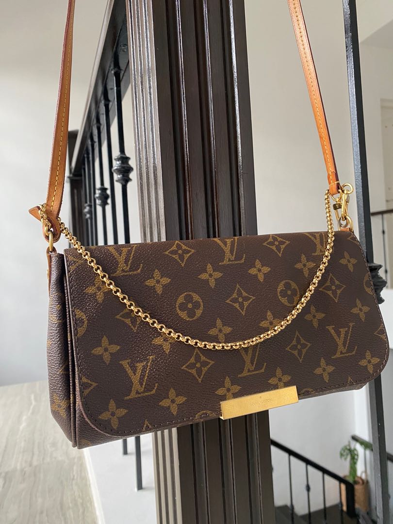 Louis Vuitton Favorite PM, Luxury, Bags & Wallets on Carousell