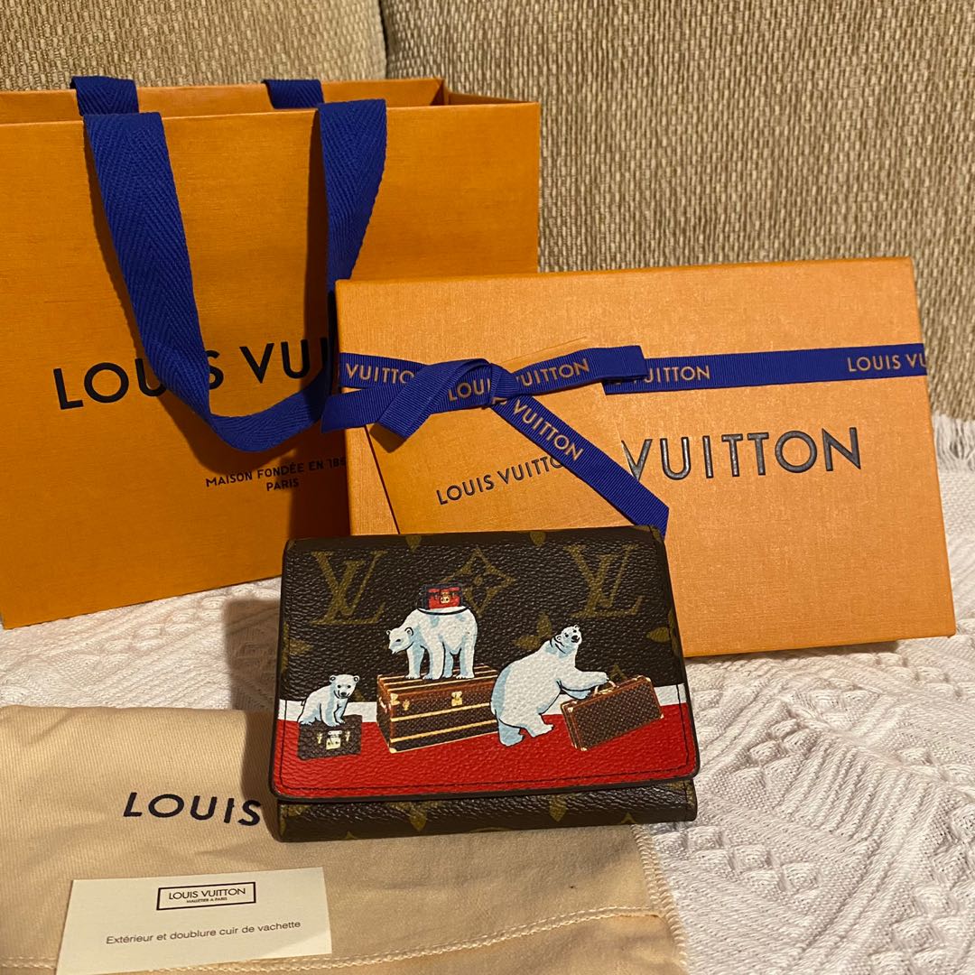 Louis Vuitton Limited Edition Polar Bear Monogram Wallet