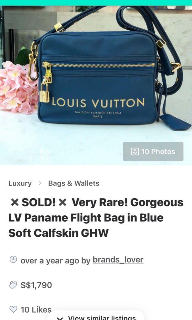 Louis Vuitton Paname Chain Bag Charm Golden Metal