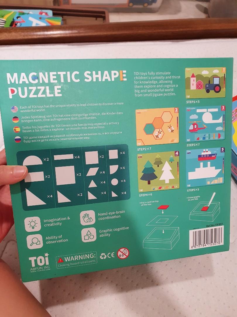 shape puzzle RM25, Hobbies & Toys, Toys & Games on Carousell