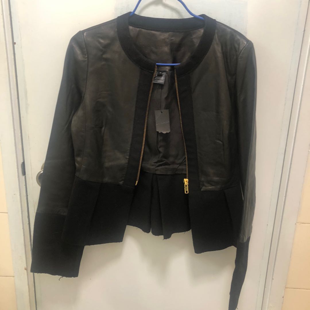 Marc Jacobs Leather Jacket, 名牌, 服裝 