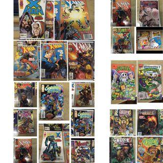 marvel sale 100 for each or 6 issues for 90 each