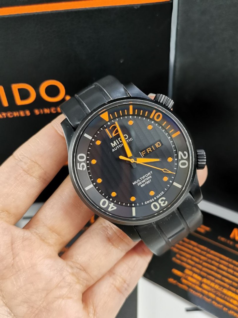 Mido multifort best sale two crowns diver