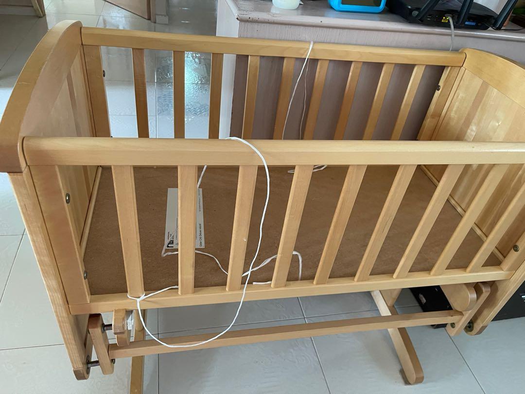 Baby elegance glider crib discount