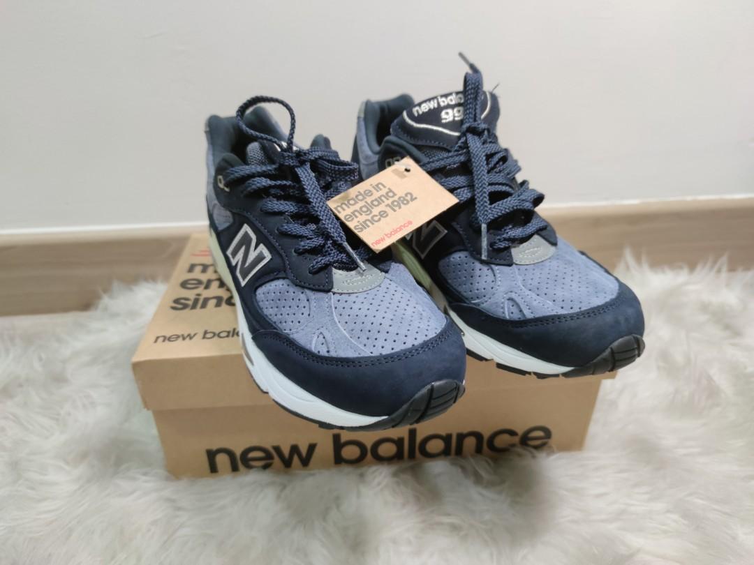 New balance 991 navy Men s Fashion Footwear Sneakers on Carousell