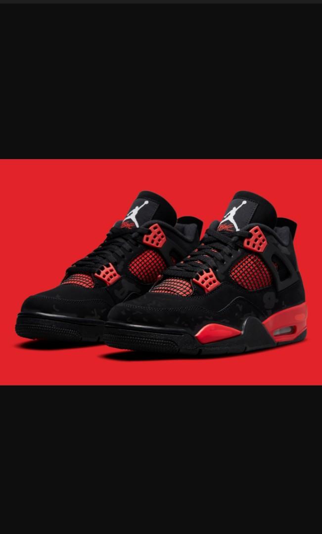 Nike Air Jordan Red Thunder US9.5, Men's Fashion, Footwear, Sneakers on