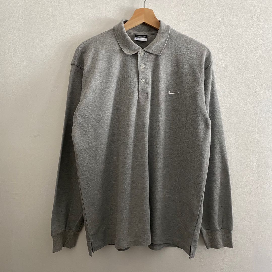 Nike Mini Swoosh Longsleeve Polo Shirt 