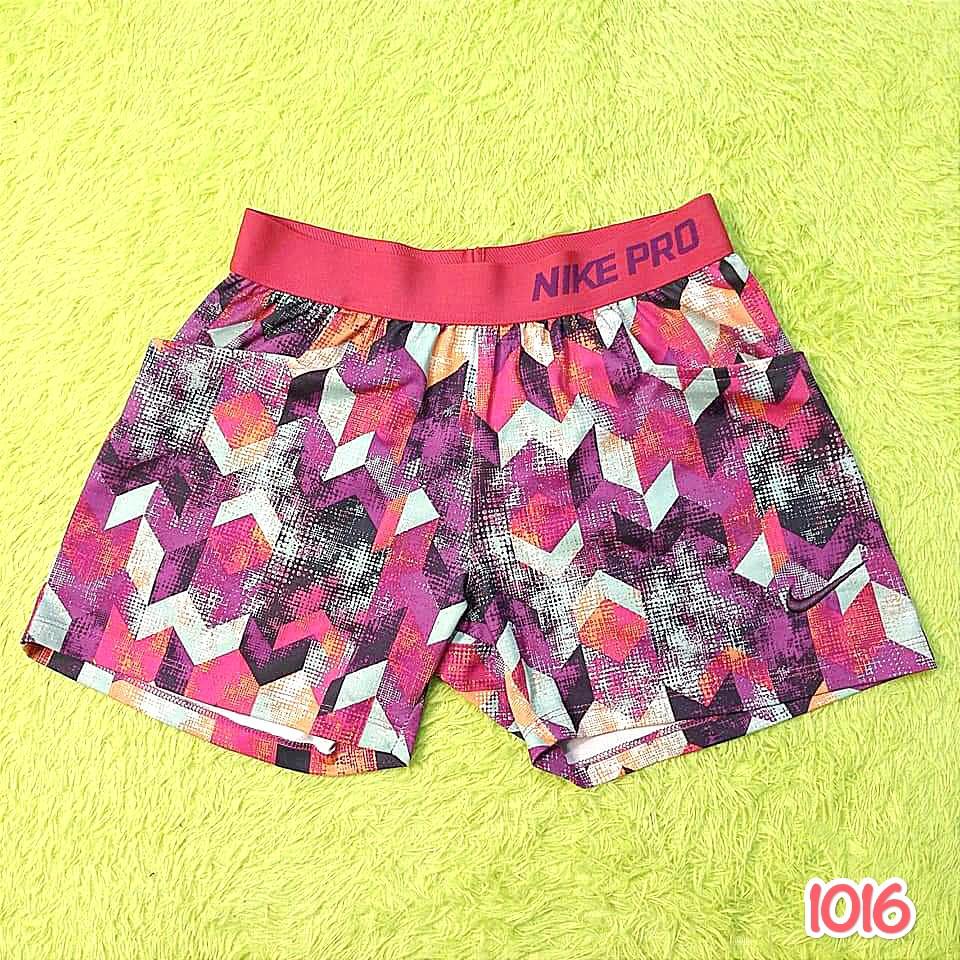 NIKE PRO PRINTED WITH POCKET - CELANA 