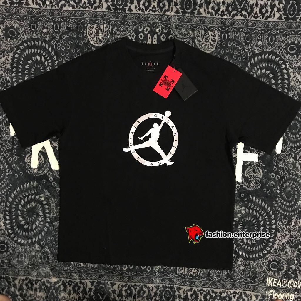 Off-White x Jordan Tee Black