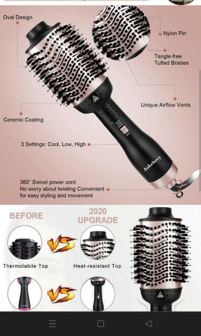Babyliss Pro Hot Air Brush Nano Titanium Savoy Salon