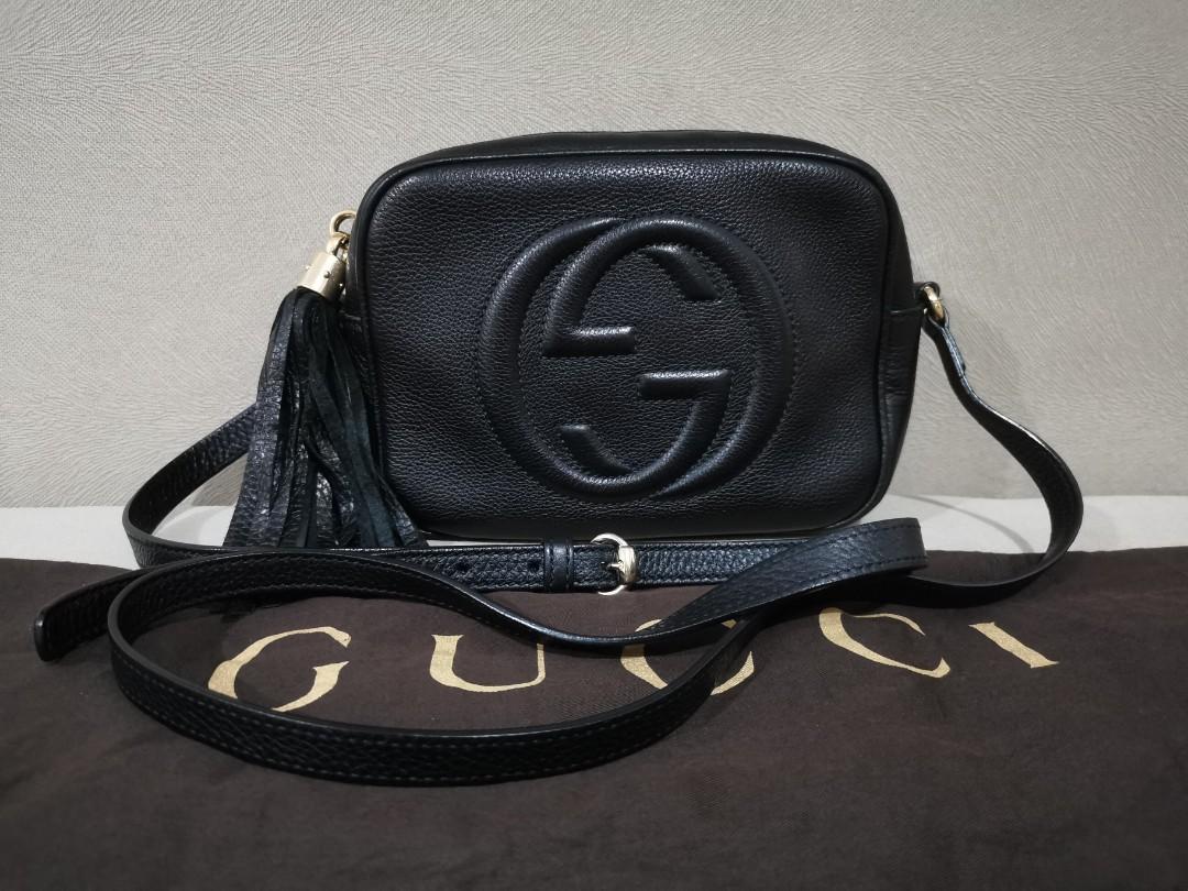 Gucci soho sling best sale bag original