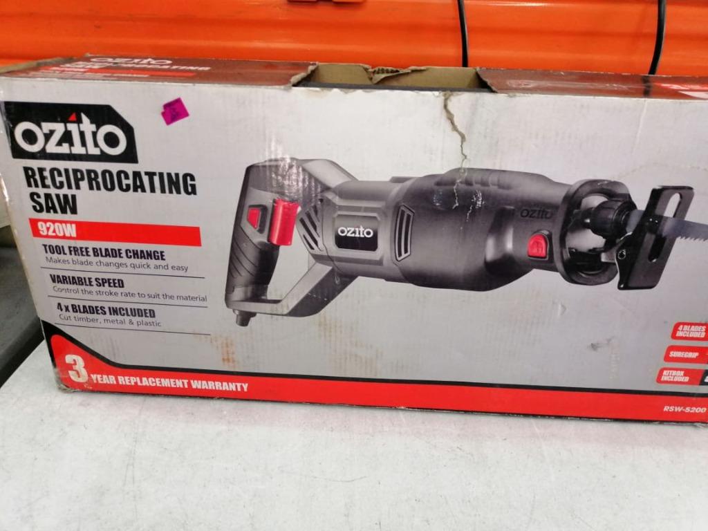 Ozito 920w reciprocating saw 2025