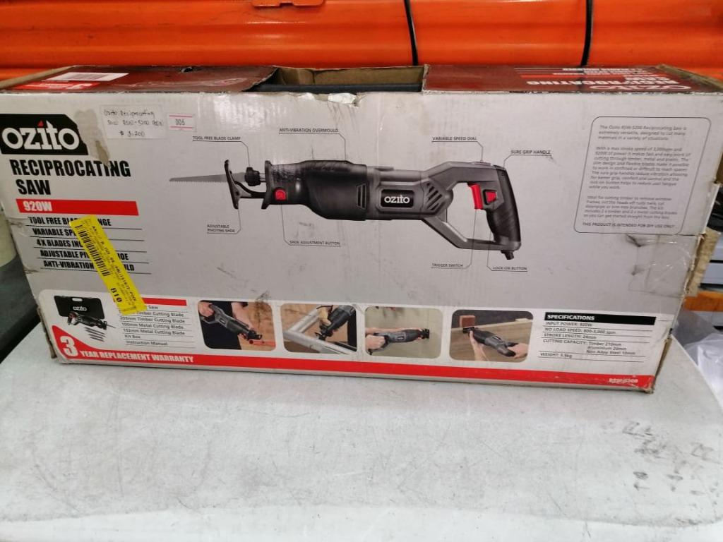 Ozito Reciprocating Saw 920W