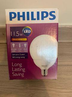 Philips LED 大球黃光燈泡