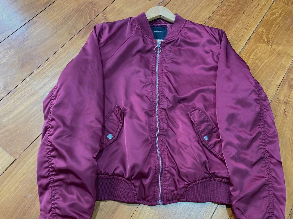 Pull and bear bomber jacket top womens
