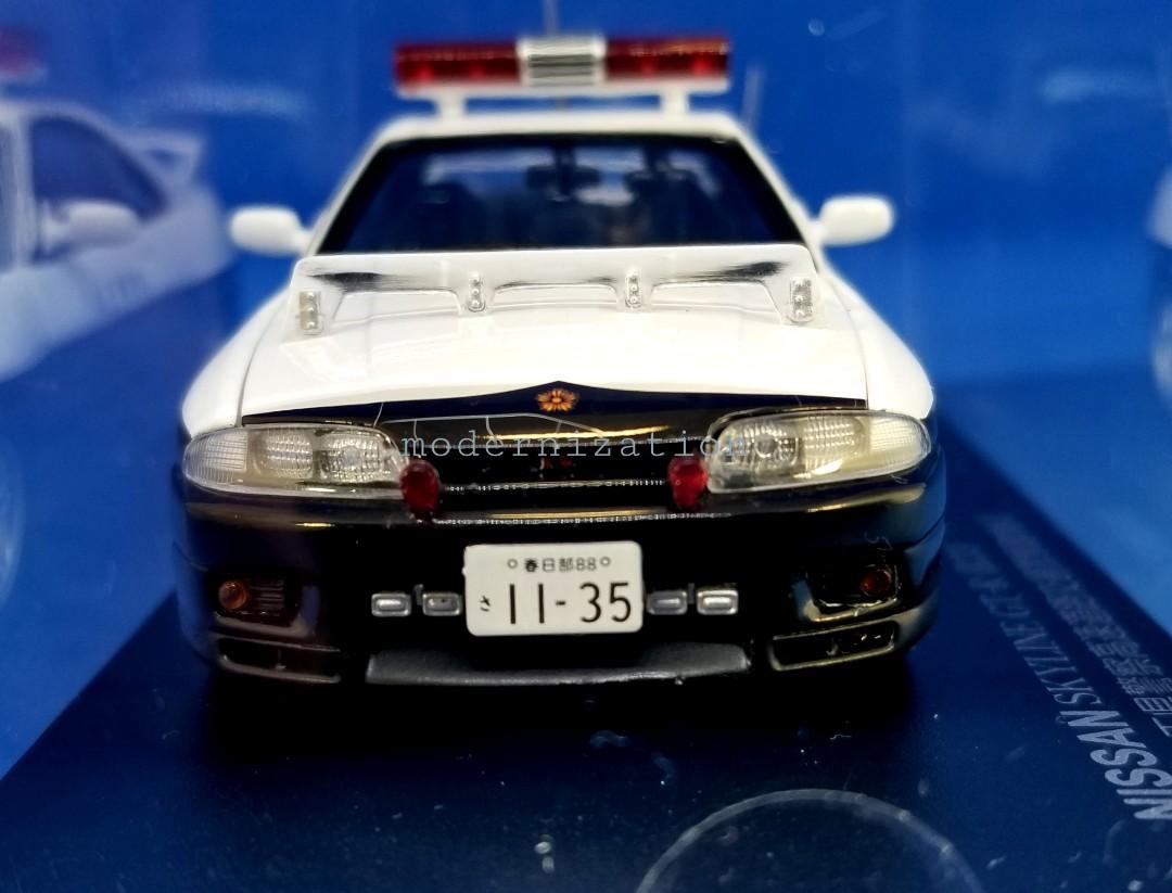 1套2件] ▫1:43 埼玉県警察高速道路交通警察隊日産スカイラインGT-R 