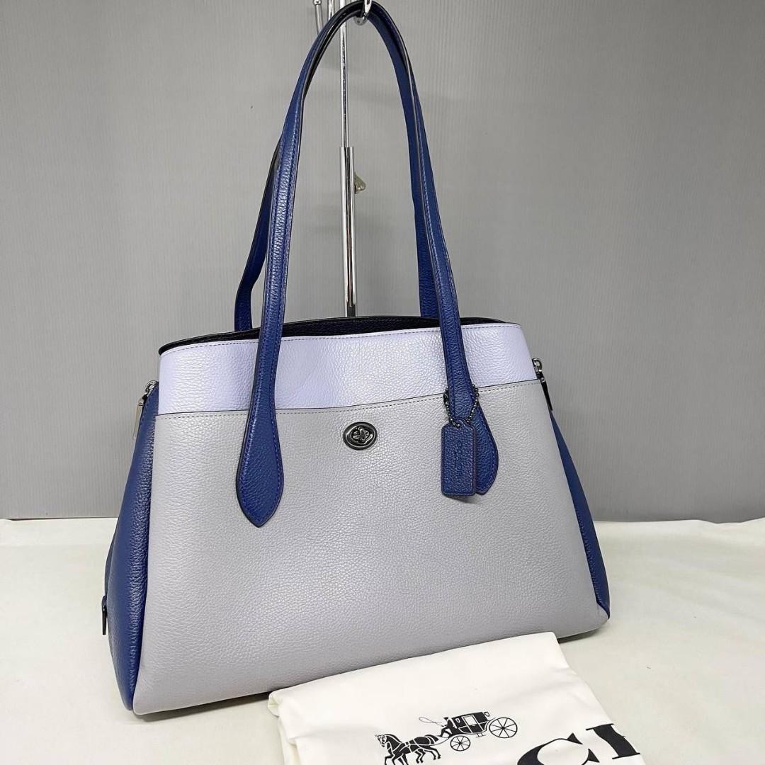 Coach lora deals carryall colorblock