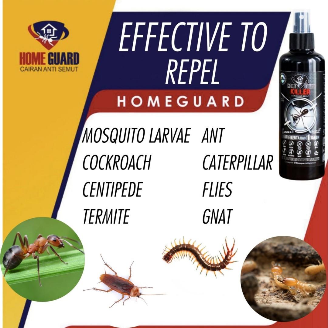 [READY STOCK] HomeGuard KILLER Insect Repellent Kill and Repel 100ML